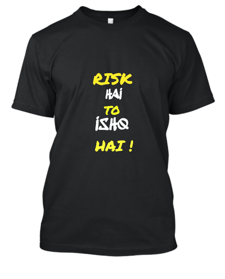 SCAM RISK HAI TO ISHQ H - Front