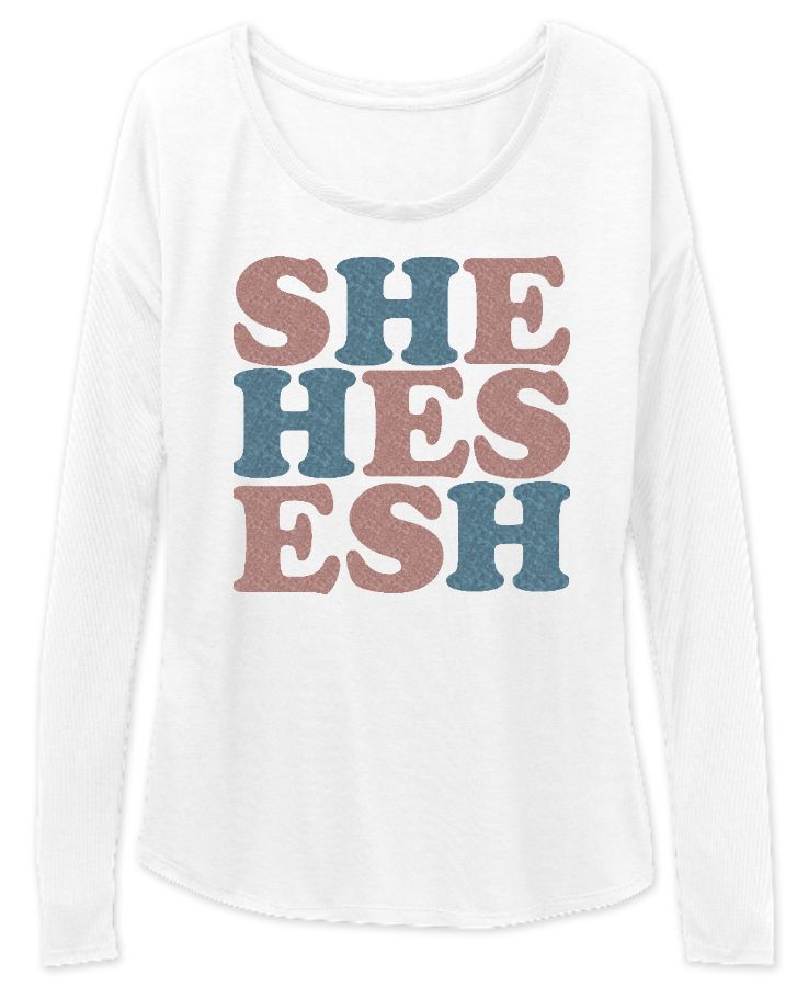 SHE AND HE for ladies - Front