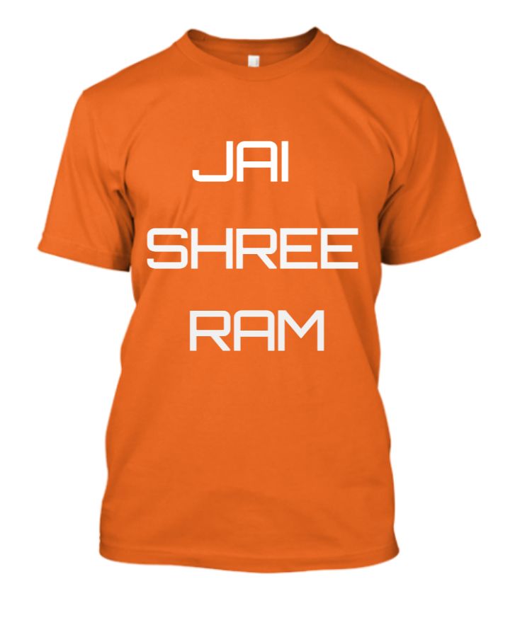 SHREE RAM HALF SLEEVE T SHIRT - Front