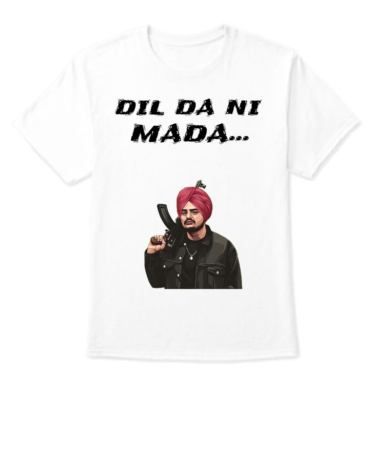 SIDHU MOOSE WALA UNISEX HALF SLEEVE T-SHIRT - Front