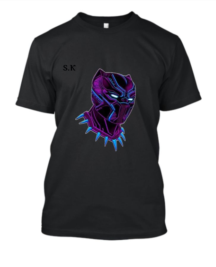 S.K Black Panther T-Shirt - Front