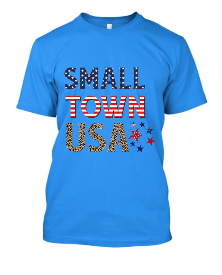 SMALL TOWN USA PRINTED T-SHIRT - Front