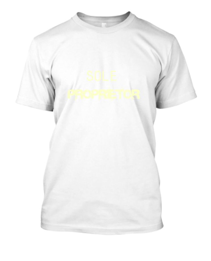 SOLE PROPRIETOR T-SHIRT - Front