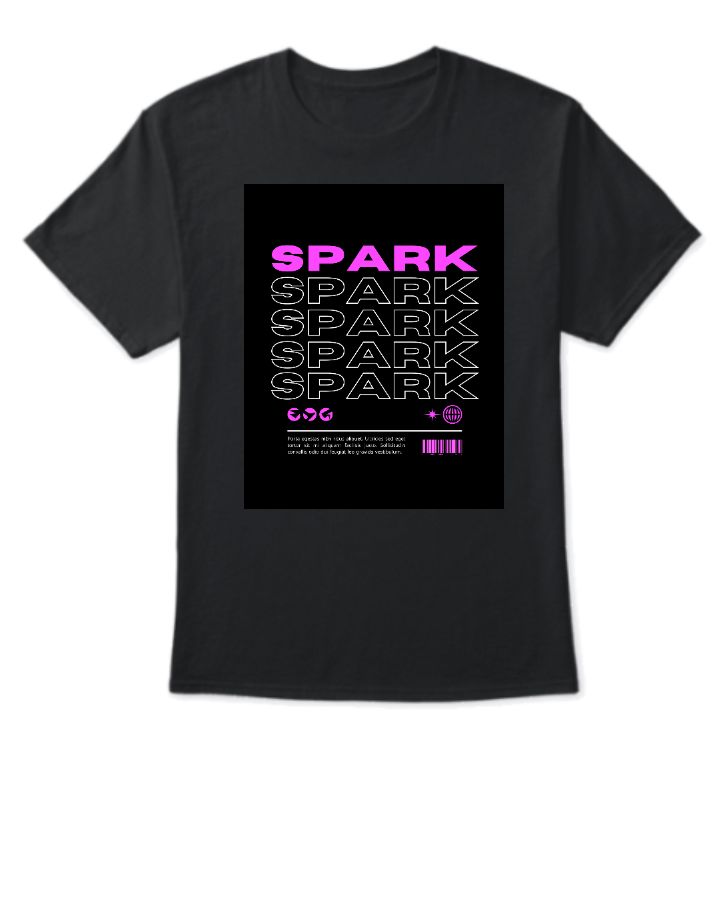 SPARK half sleeve T shirt - Front