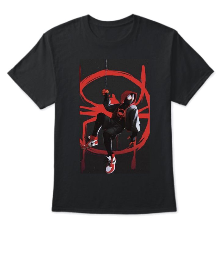 SPIDY-RED TEE | HUSTLE STORE - Front