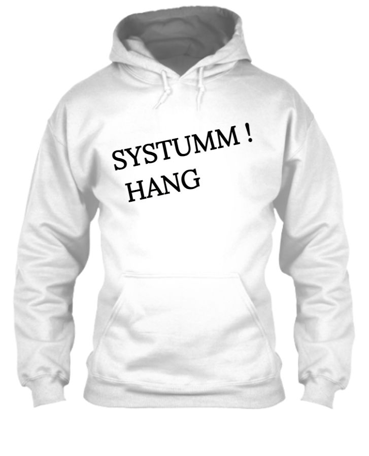 SYSTUMM HANG HOODIE - Front