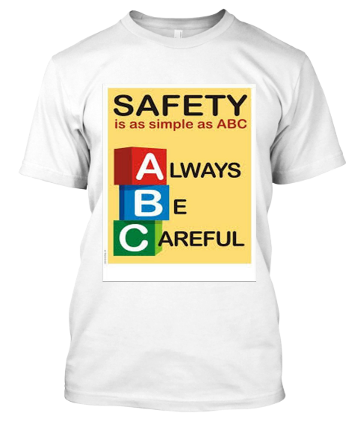 Covid-19 Safety Slogan T Shirt - Front