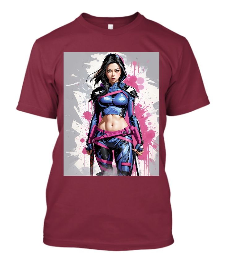 Samurai ninja girl warrior, asian style Poster - Front