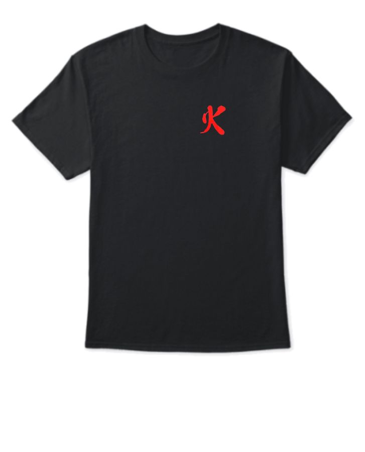 Samurai red| T SHIRT fan base t shirt    - Front