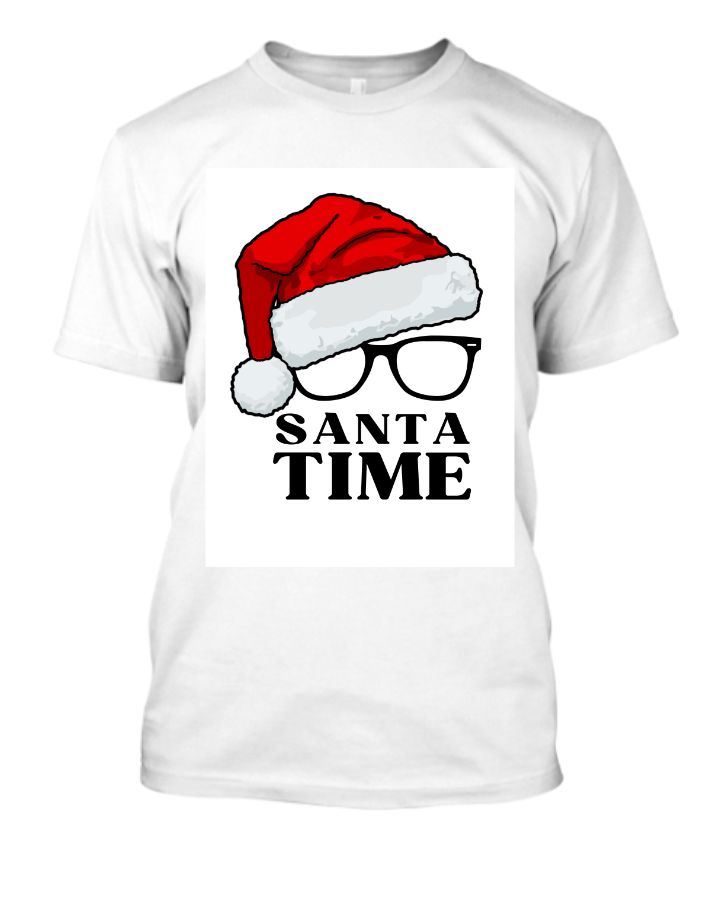 Santa Half T shirt - Front