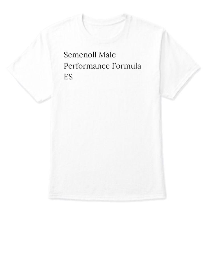 Semenoll Male Performance Formula ES - Front