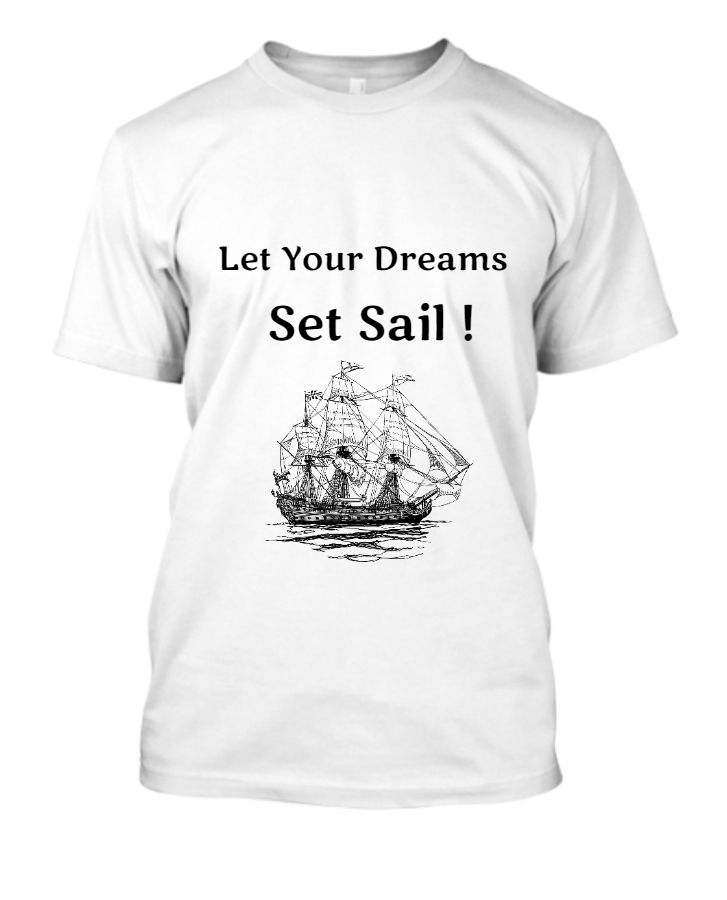 Set Sail t-shirt / Half sleeve - Front