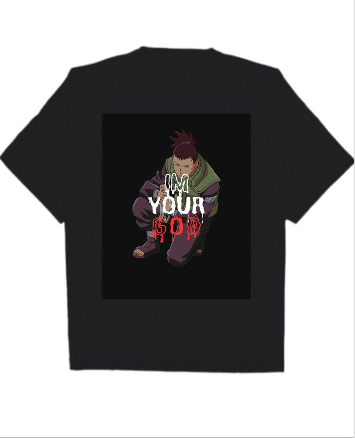 Shikamaru Revenge| Oversized Tshirt - Front