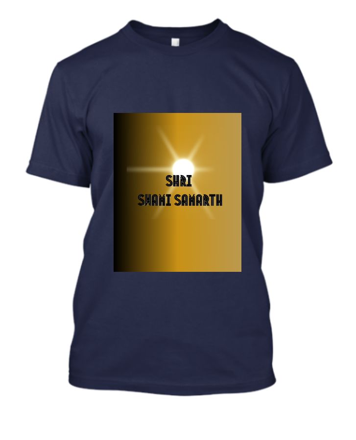 Shri Swami Samarth text T shirt - Front