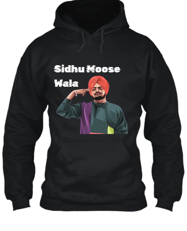 Sidhu Moose Wala Diamond Unisex Hoodie - Front