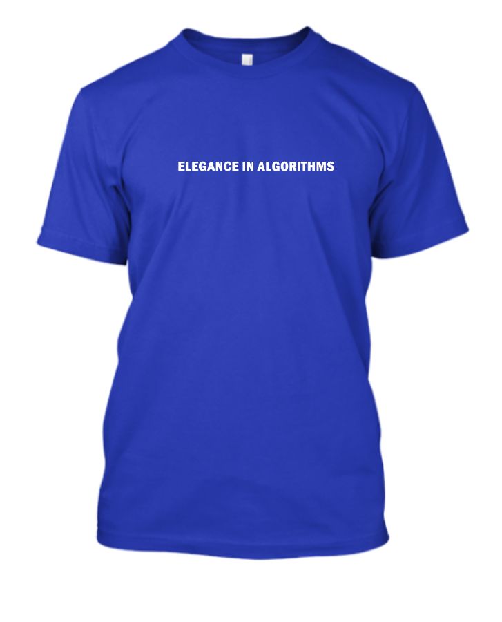 Simple Blue Tshirt - Front