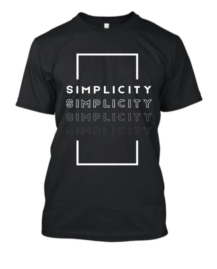 Simplicity Design Tshirt - Front