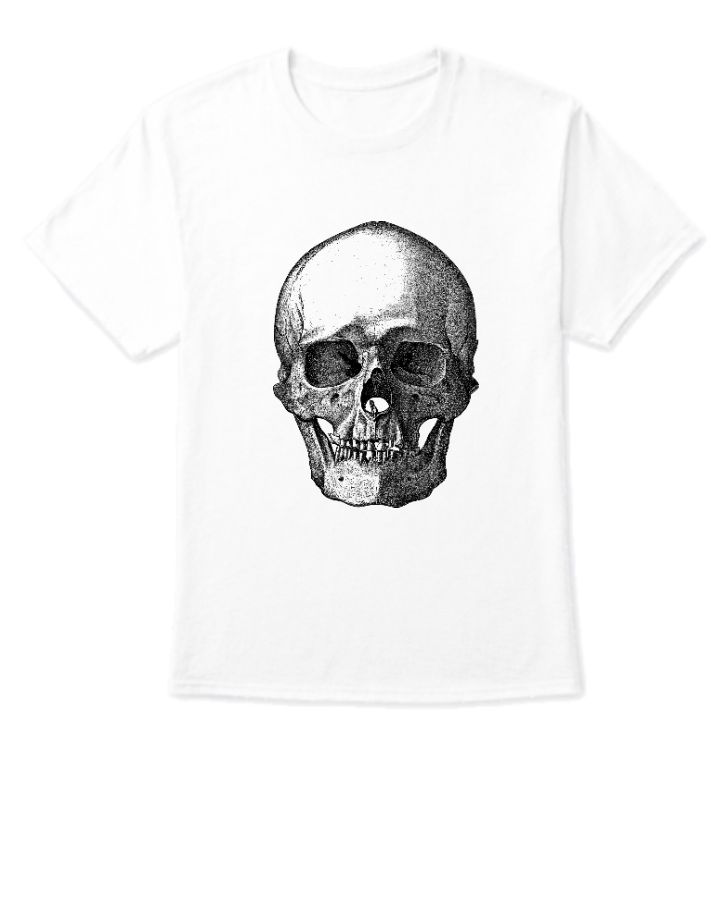 Skeleton Vibes | Half sleeve tshirt  - Front