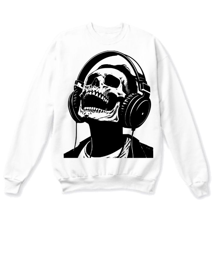 Skull Star Sweatshirt - Front