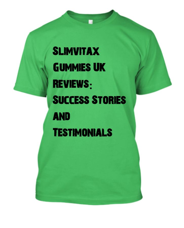 Slimvitax Gummies UK Reviews: Success Stories and Testimonials - Front