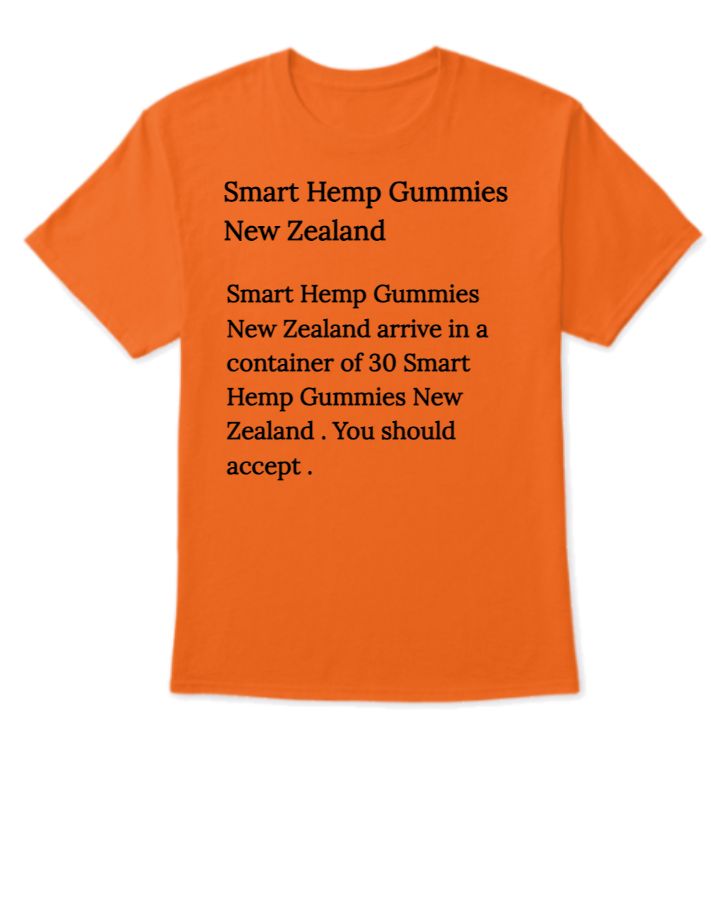 Smart Hemp Gummies New Zealand : Reviews, Ingredients, & Price! - Front