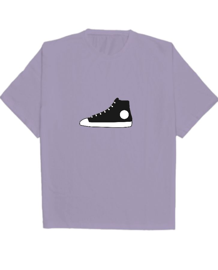 Sneakers Print Clothing - Front