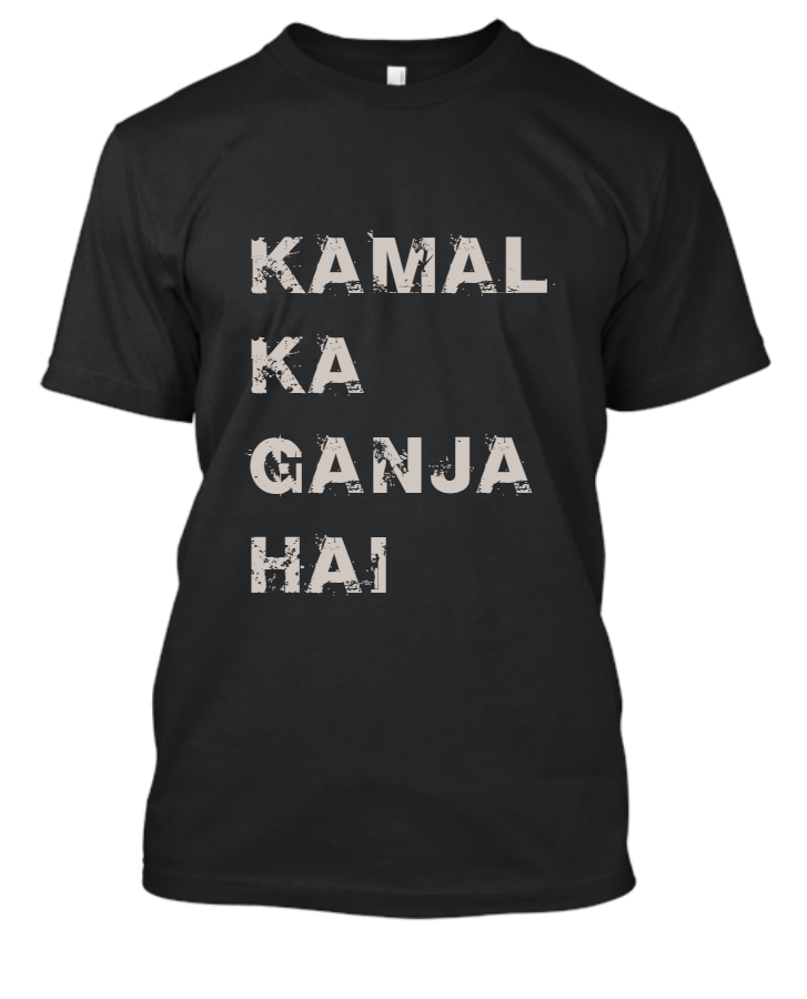 Solid Men Round Neck Black, Grey T-Shirt - Front