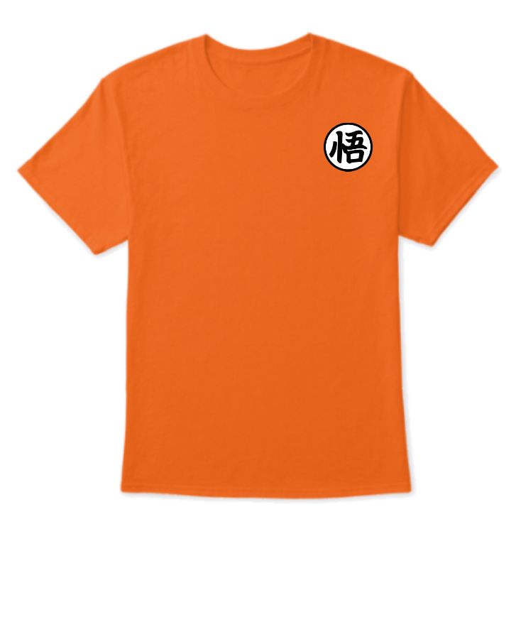 Son Goku printed T-shirt  - Front