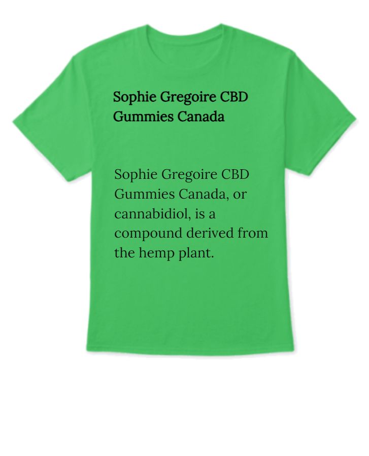 Sophie Gregoire CBD Gummies Canada Reviews SCAM OR LEGIT Benefits! - Front