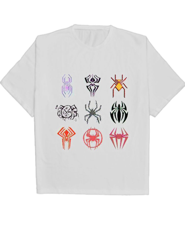 Spider Man Logo Oversized T-Shirt - Front