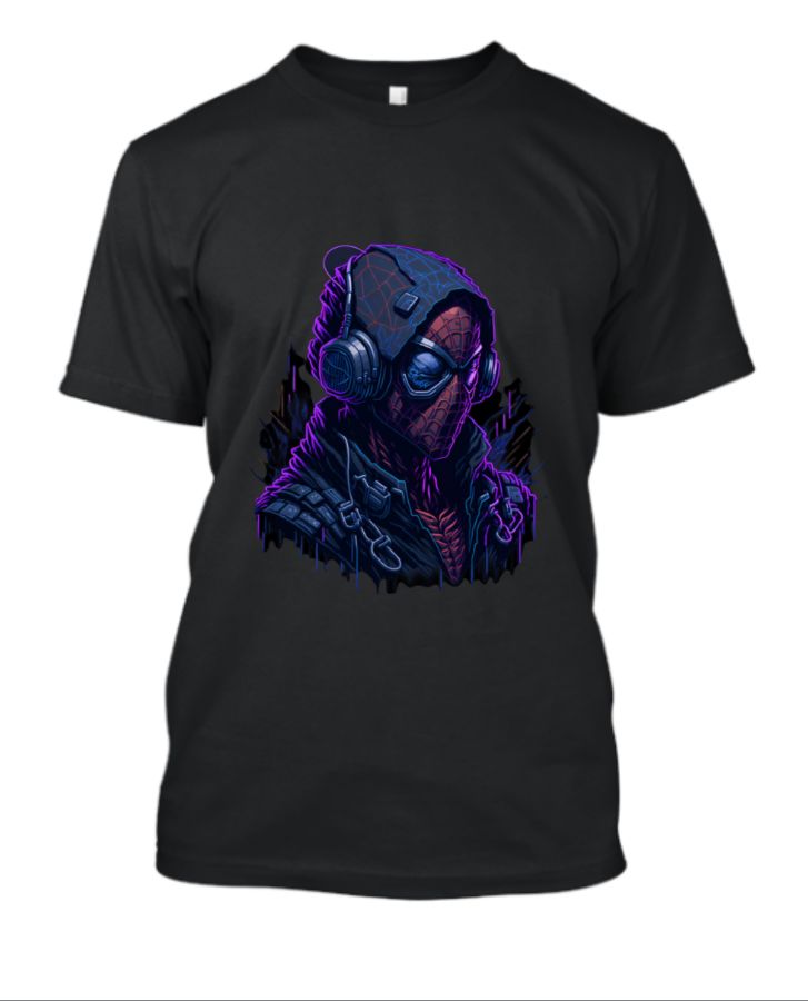 Spider men vibe graphic printed  tshirt for men  - Front