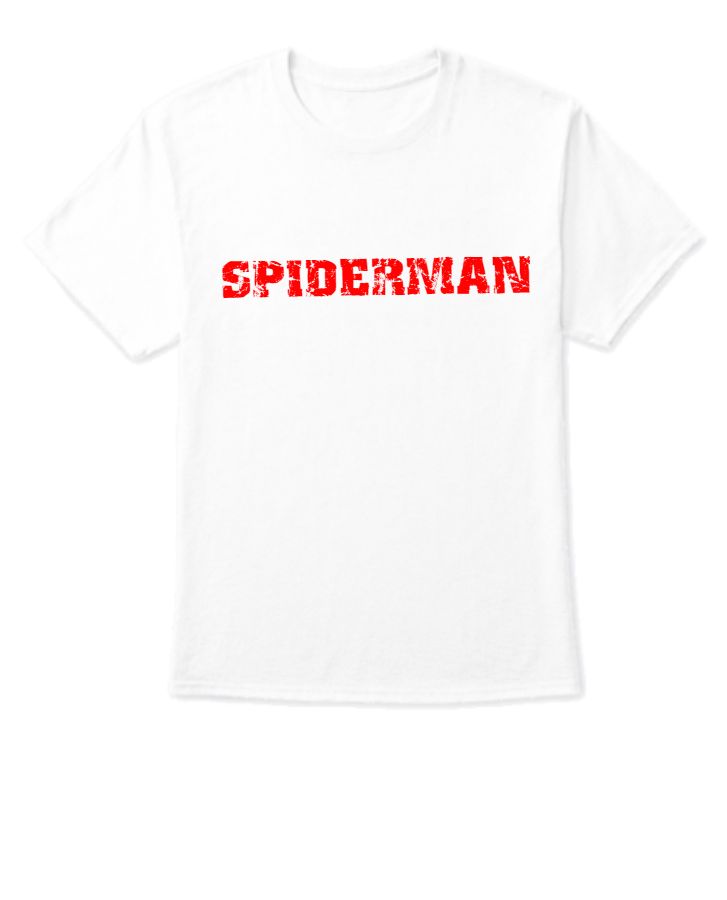 SpidermanTshirt - Front