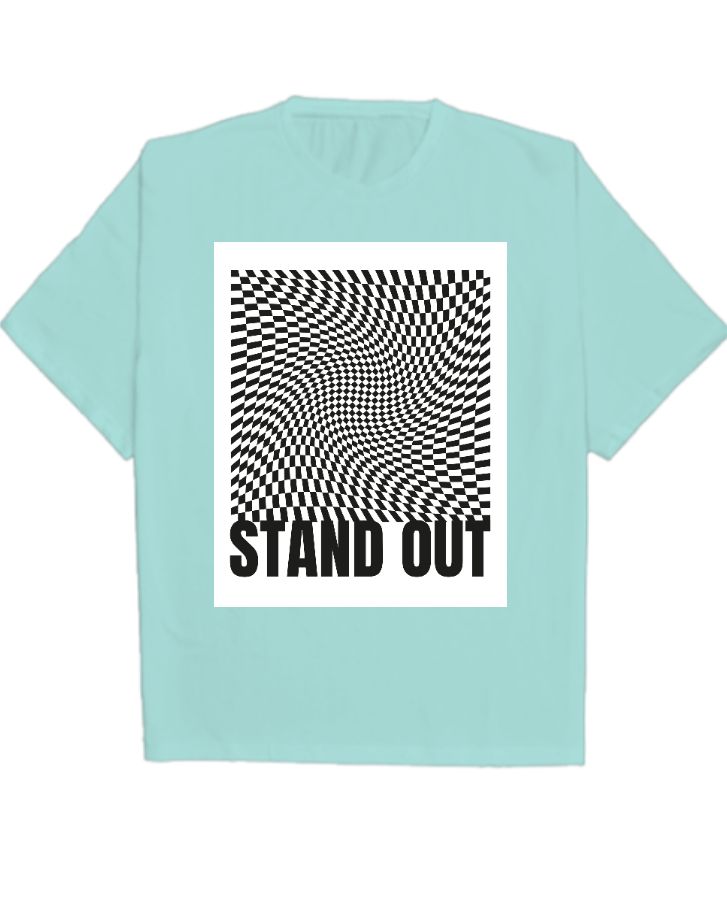 Stand Out Oversized Tshirt - Front