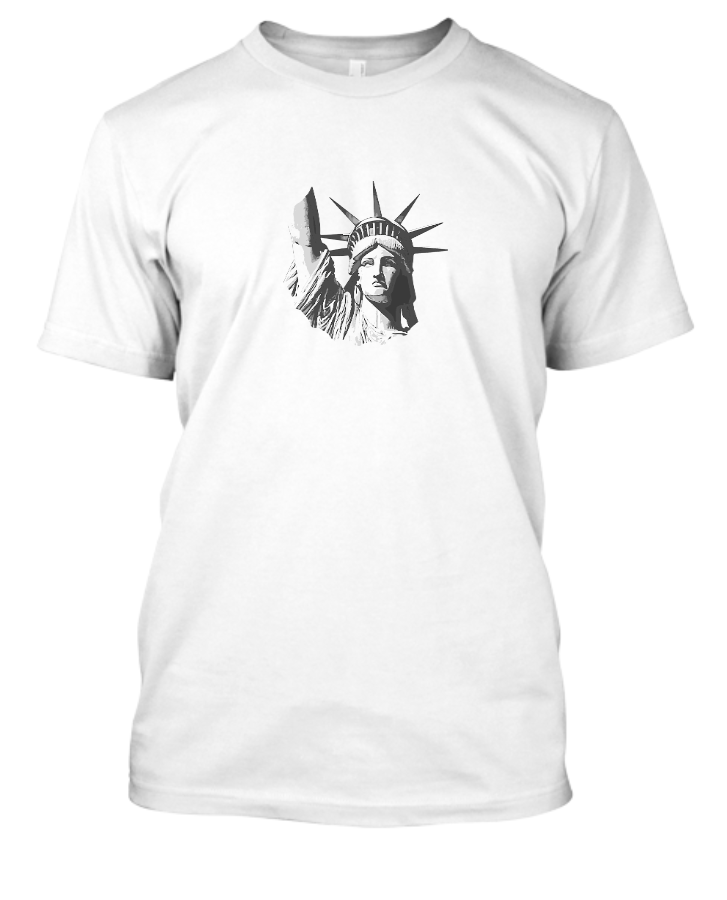 Statue-of-Liberty- t shirt - Front