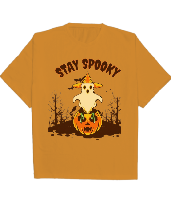 Stay Spooky Oversized Tee - Front