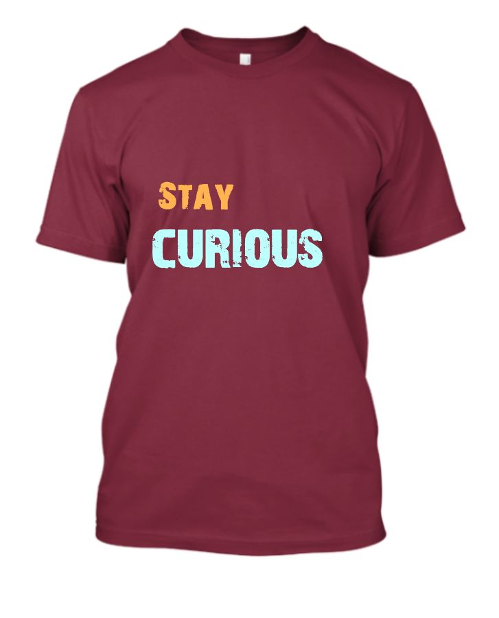 Stay curious - Front