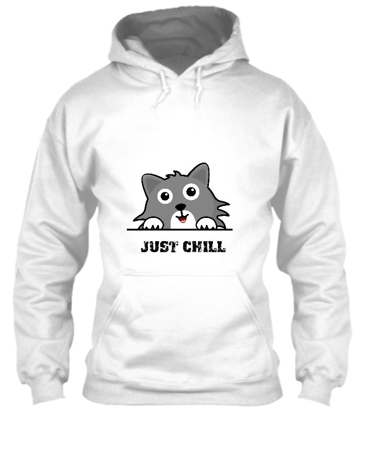 Cute cat hoodie - Front