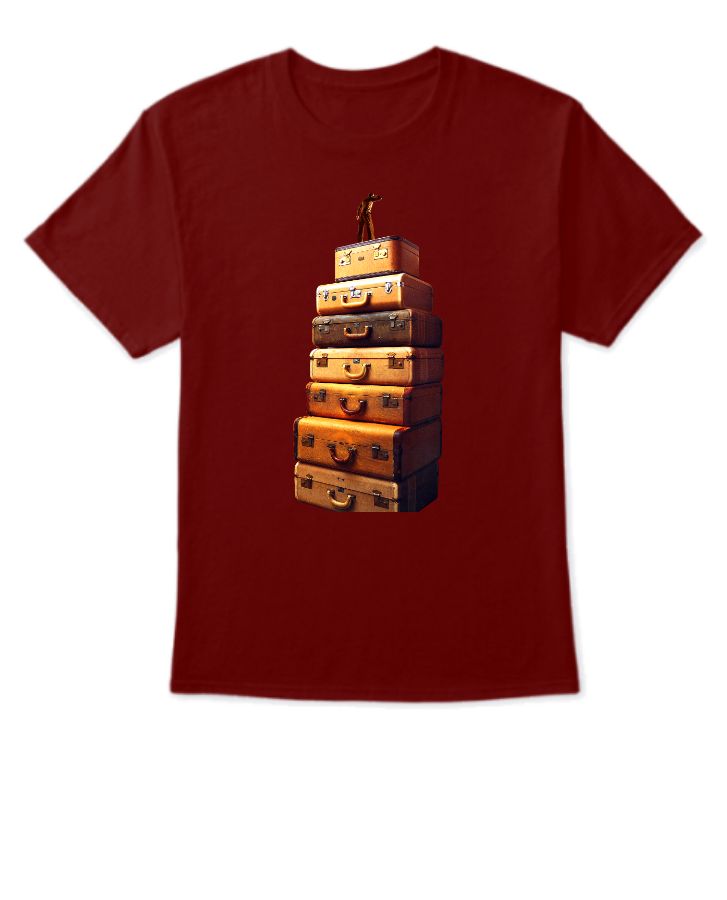 Suitcase Baggage And Man  - Front