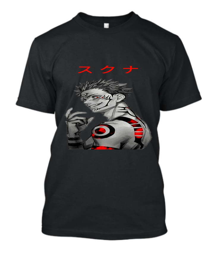 Sukuna's Wrath Tee -Unleash the cursed power in style. - Front