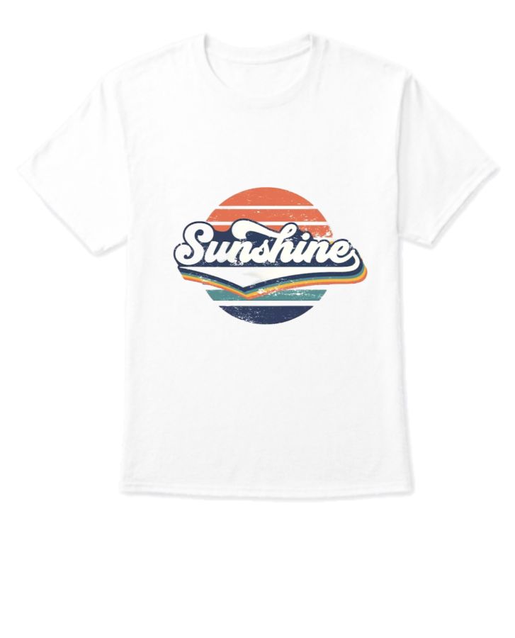 Sunshine printed T-shirt - Front