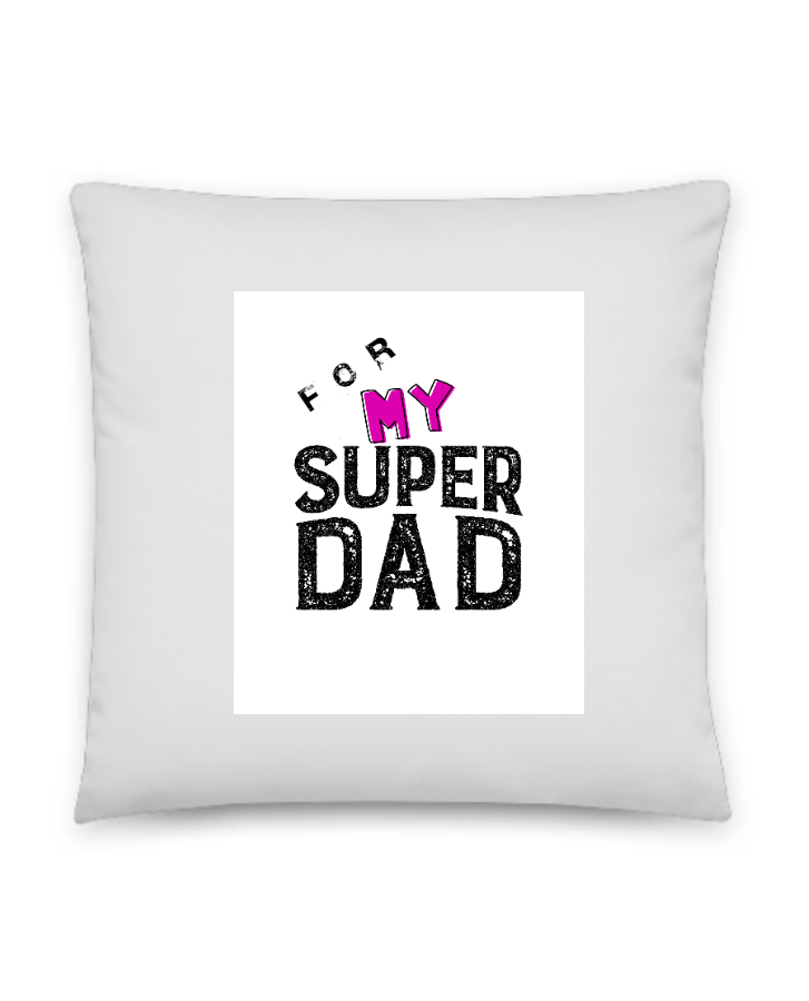 Super Dad Throw piller - Front