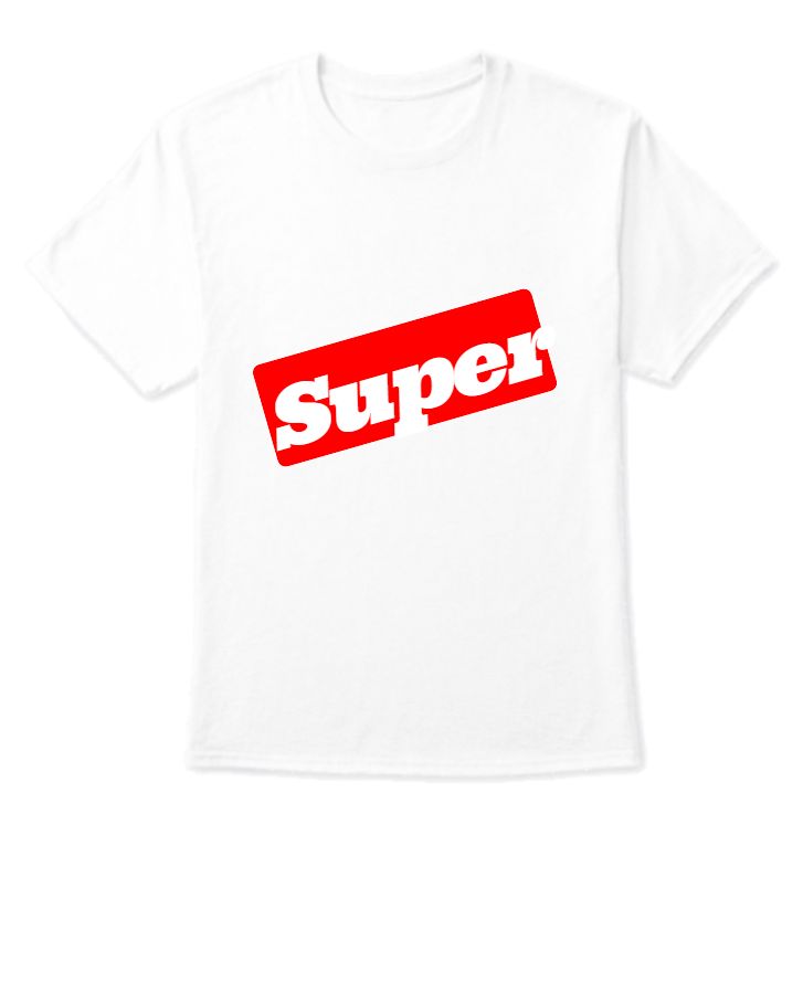Super Half T-Shirt with Cool new style - Front