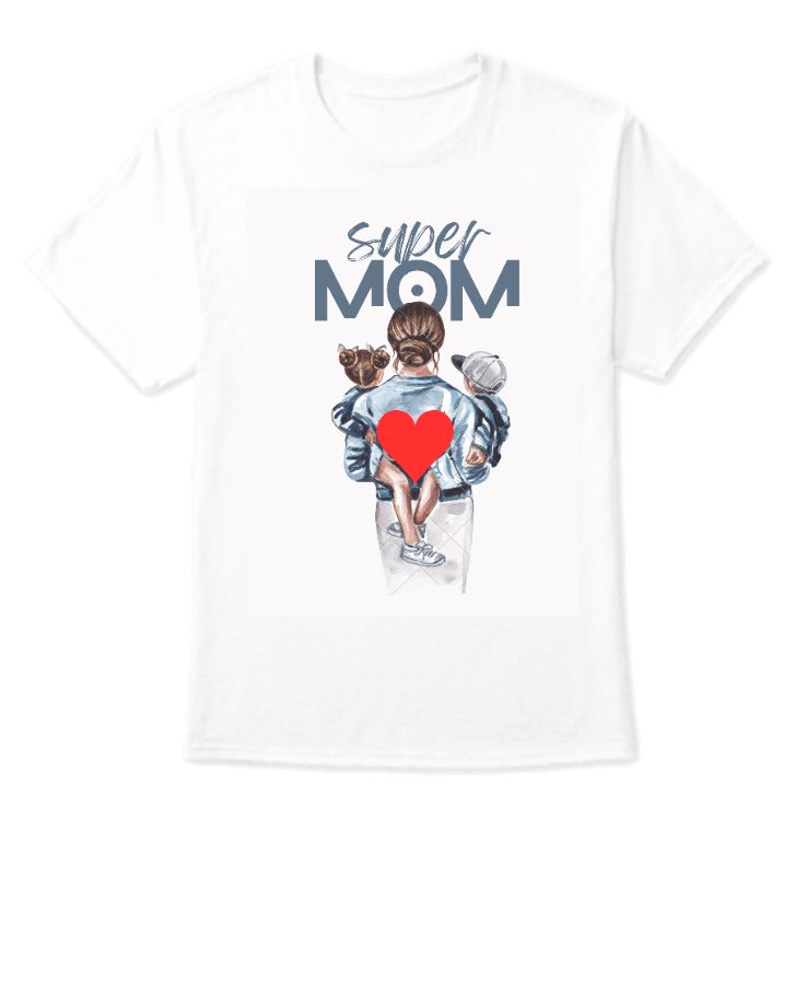 Super mom t-shirt 143 - Front