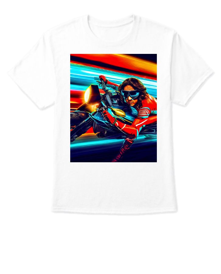 Superbike Half Sleeves Tshirt - Front