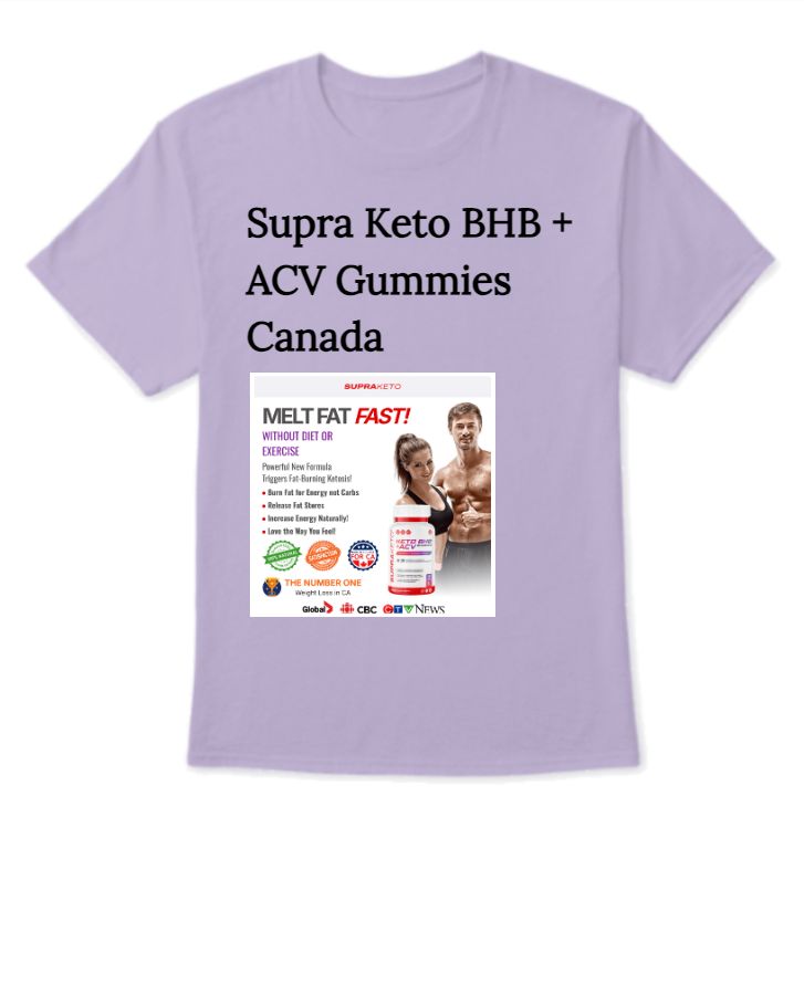 Supra Keto BHB + ACV Gummies Canada - Front