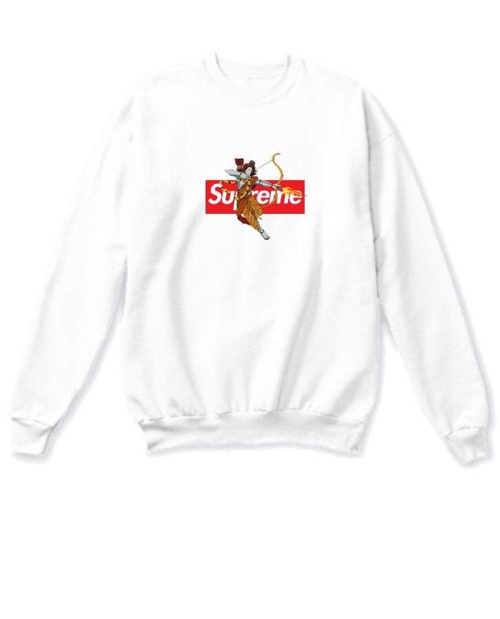 Supreme X Shree Ram Ji | Sweat Shirt - Front