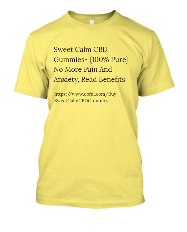 Sweet Calm CBD Gummies- {100% Pure} No More Pain And Anxiety, Read Benefits - Front