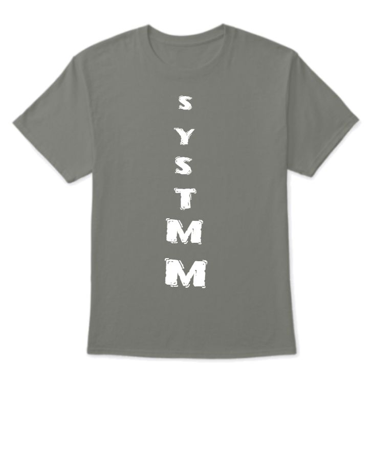 Systumm design| Half sleeve t-shirt - Front