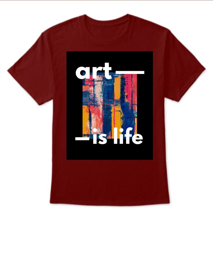 T-SHIRT FOR ARTIST'S - Front
