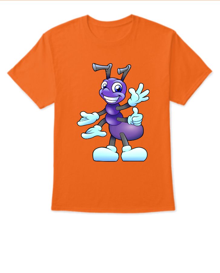 T Shirt Ant Unique style  - Front